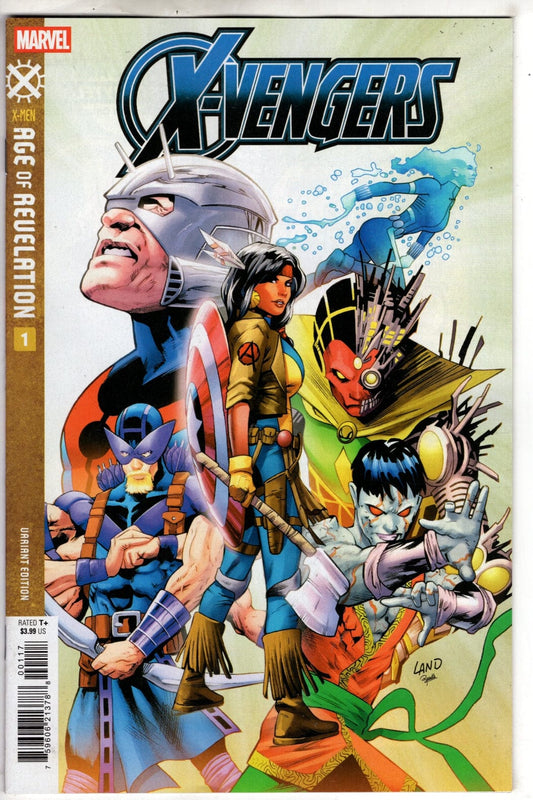 Marvel NEW THIS WEEK X-VENGERS #1 GREG LAND VARIANT [AOR]