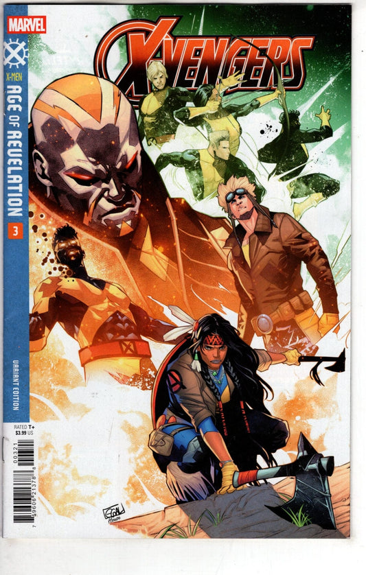 Marvel NEW THIS WEEK X-VENGERS #3 EDWIN GALMON VARIANT [AOR]