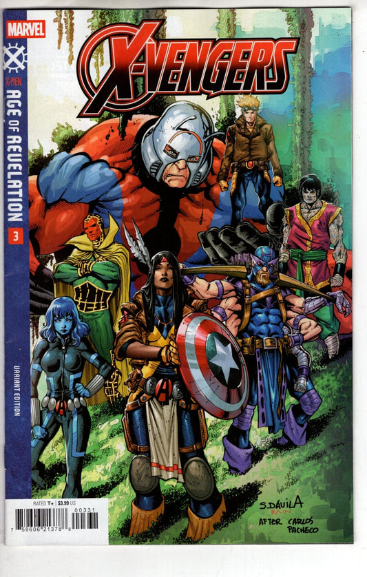 Marvel NEW THIS WEEK X-VENGERS #3 SERGIO DAVILA VARIANT [AOR]