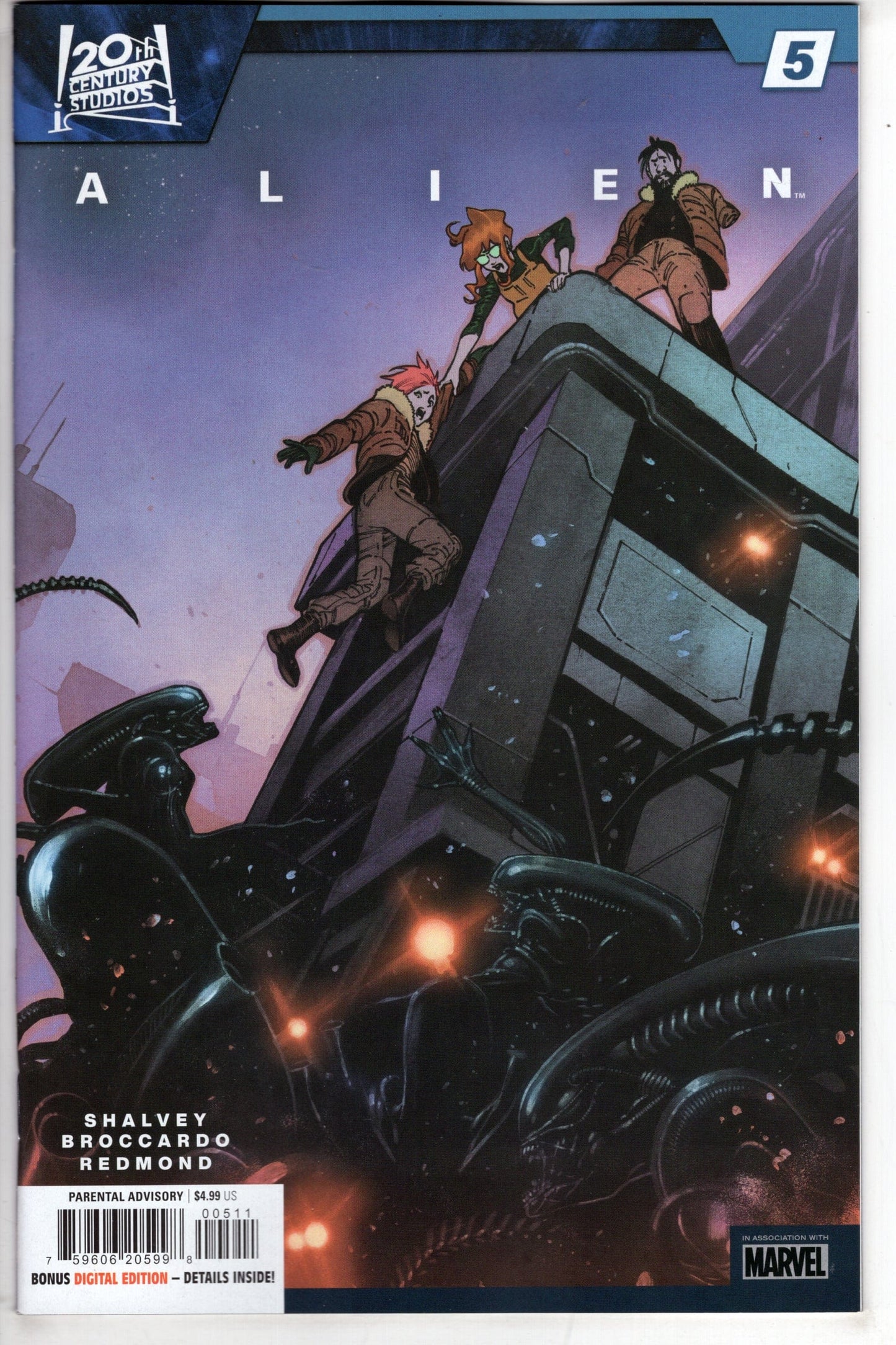 MARVEL PRH COMIC BOOK ALIEN #5