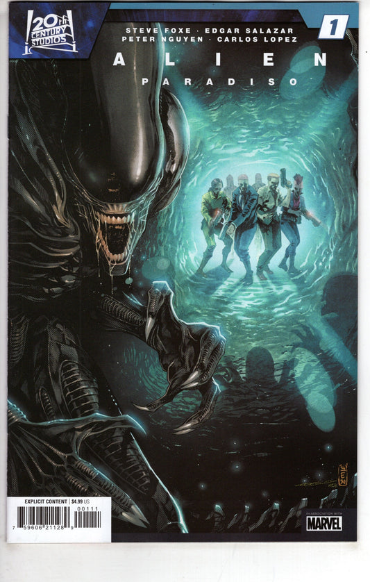MARVEL PRH COMIC BOOK Alien: Paradiso #1