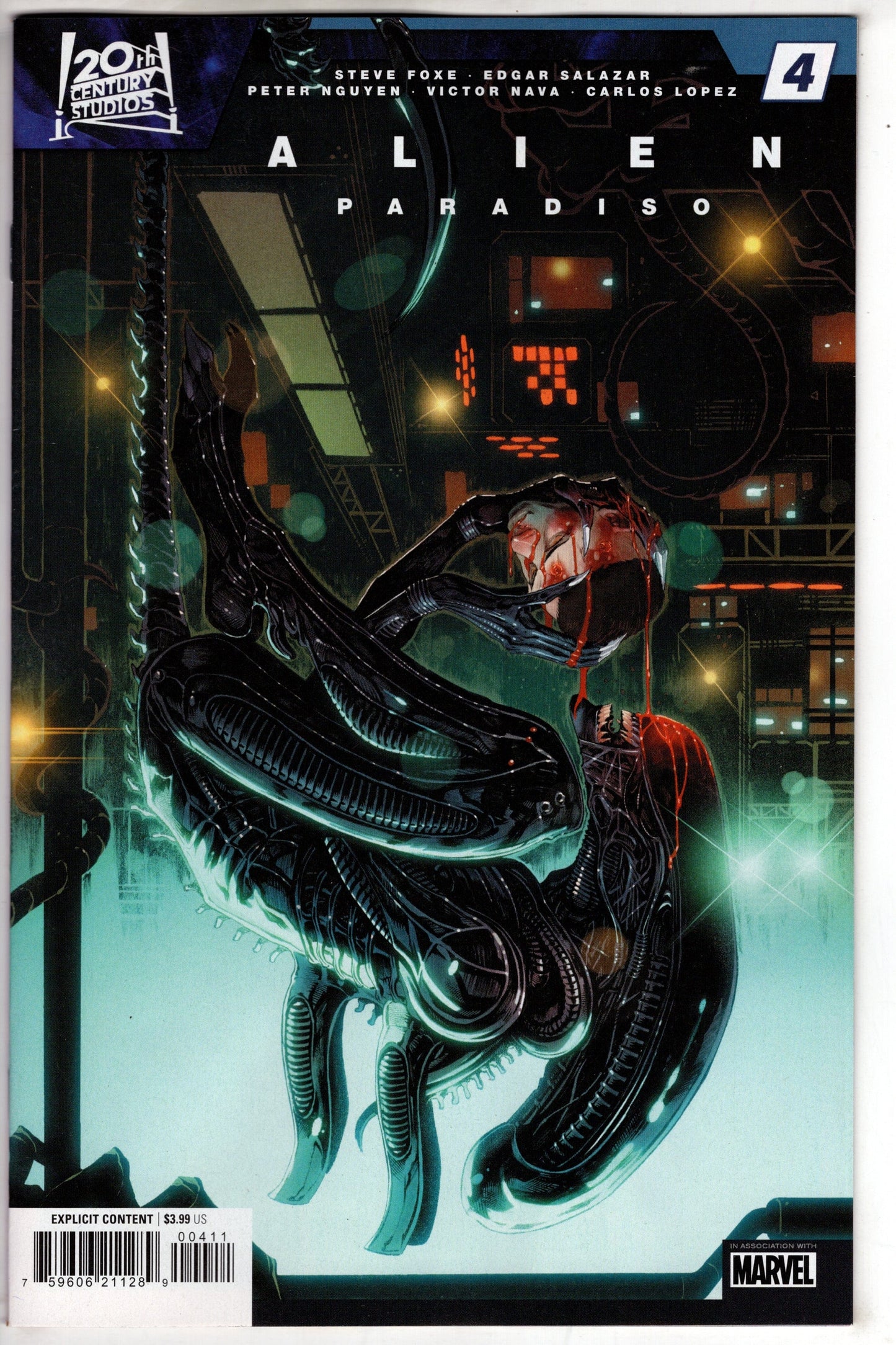 MARVEL PRH COMIC BOOK ALIEN PARADISO #4 (OF 5)