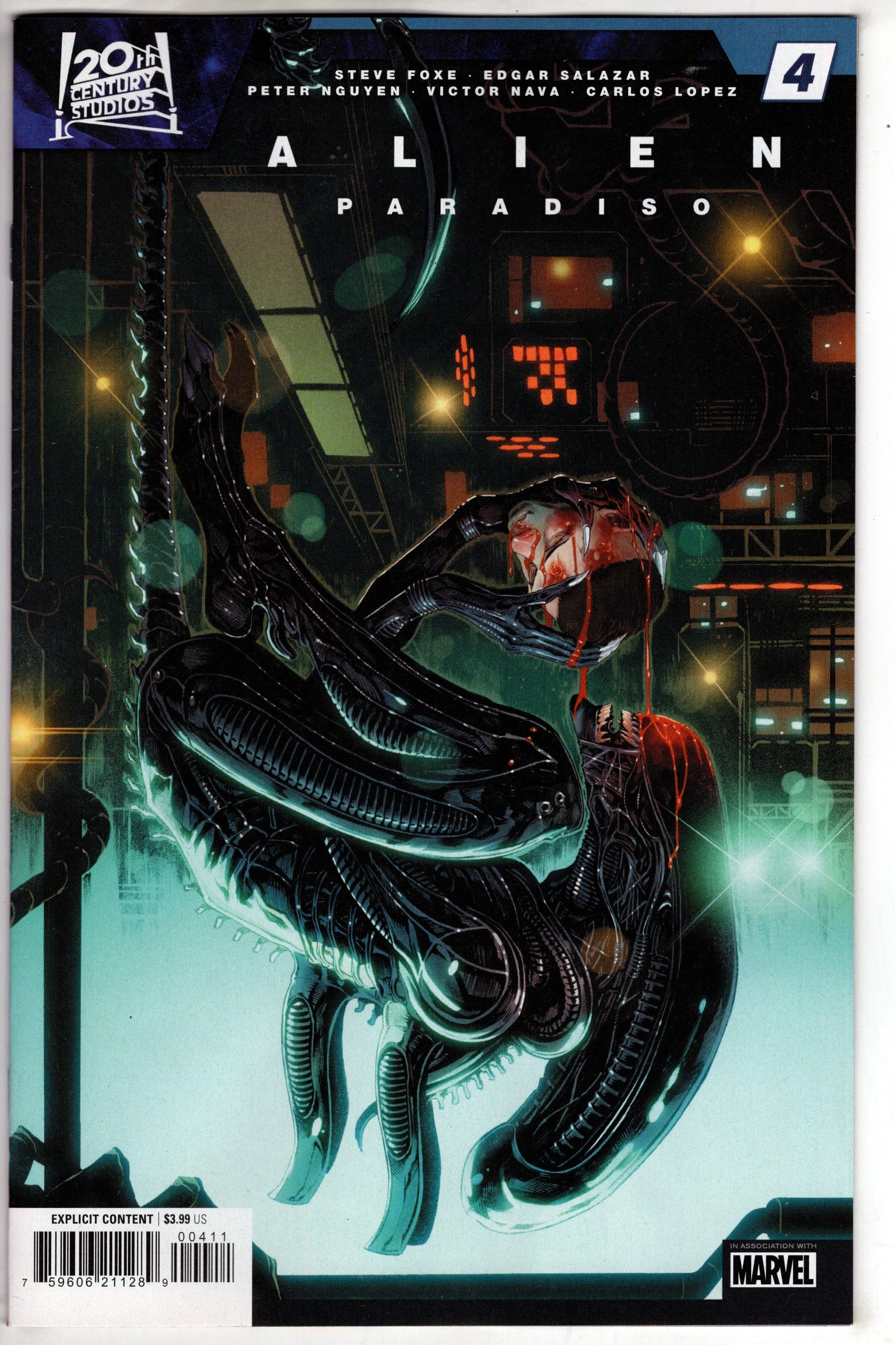 MARVEL PRH COMIC BOOK ALIEN PARADISO #4 (OF 5)
