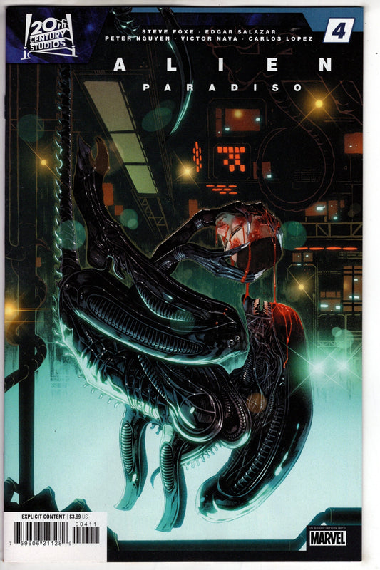 MARVEL PRH COMIC BOOK ALIEN PARADISO #4 (OF 5)
