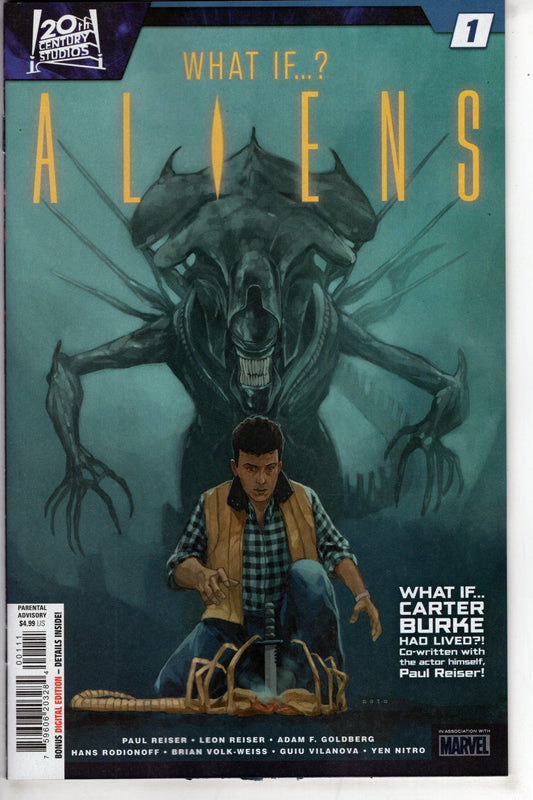 MARVEL PRH COMIC BOOK ALIENS WHAT IF #1
