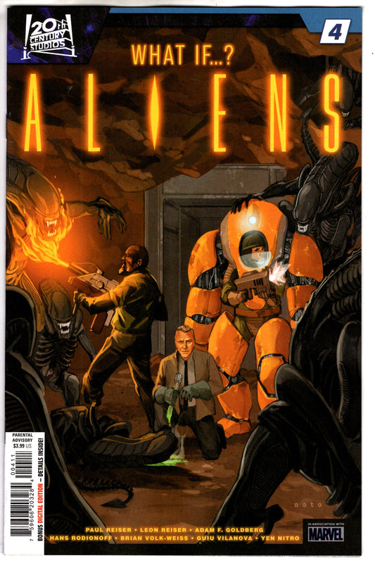 MARVEL PRH COMIC BOOK ALIENS WHAT IF #4