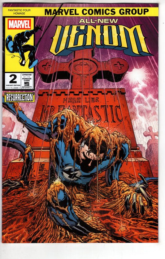 MARVEL PRH COMIC BOOK All-New Venom #2 Giuseppe Camuncoli Fantastic Four Homage Variant