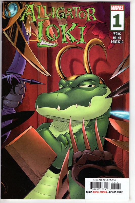 MARVEL PRH COMIC BOOK ALLIGATOR LOKI #1