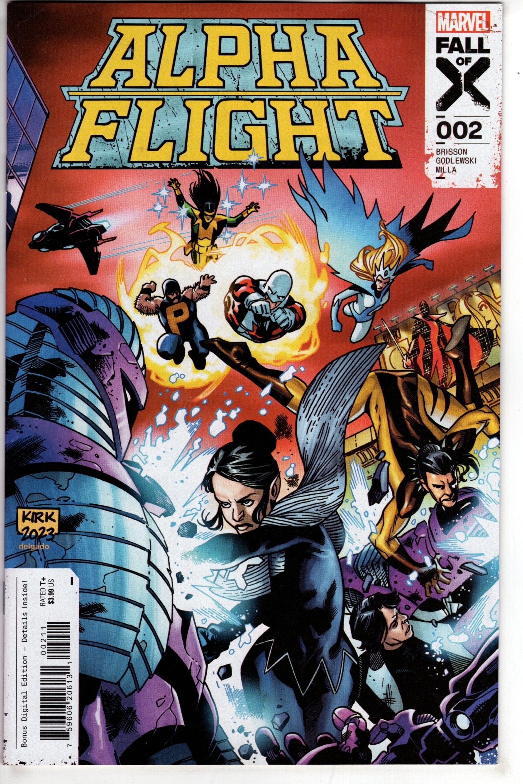 MARVEL PRH COMIC BOOK ALPHA FLIGHT #2 (OF 5)