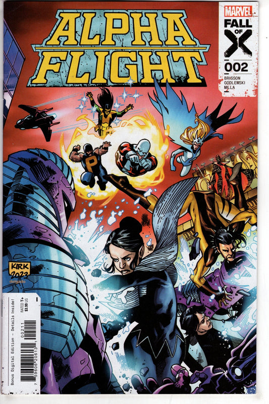 MARVEL PRH COMIC BOOK ALPHA FLIGHT #2 (OF 5)