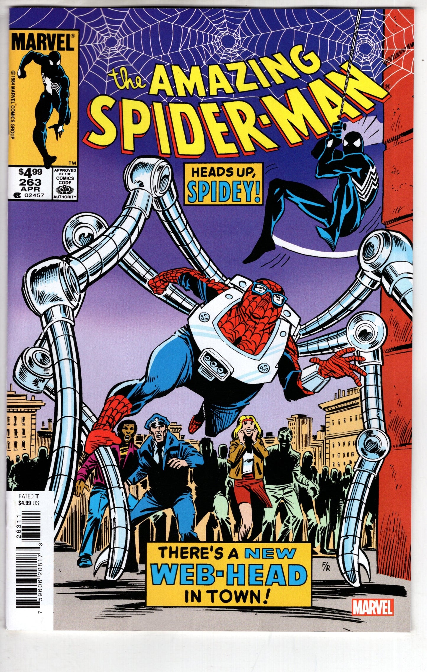 MARVEL PRH COMIC BOOK Amazing Spider-Man #263 Facsimile Edition Comic Book