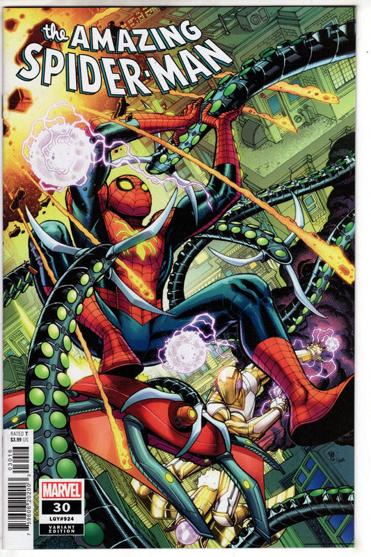 MARVEL PRH COMIC BOOK AMAZING SPIDER-MAN #30 25 COPY INCV NICK BRADSHAW VAR