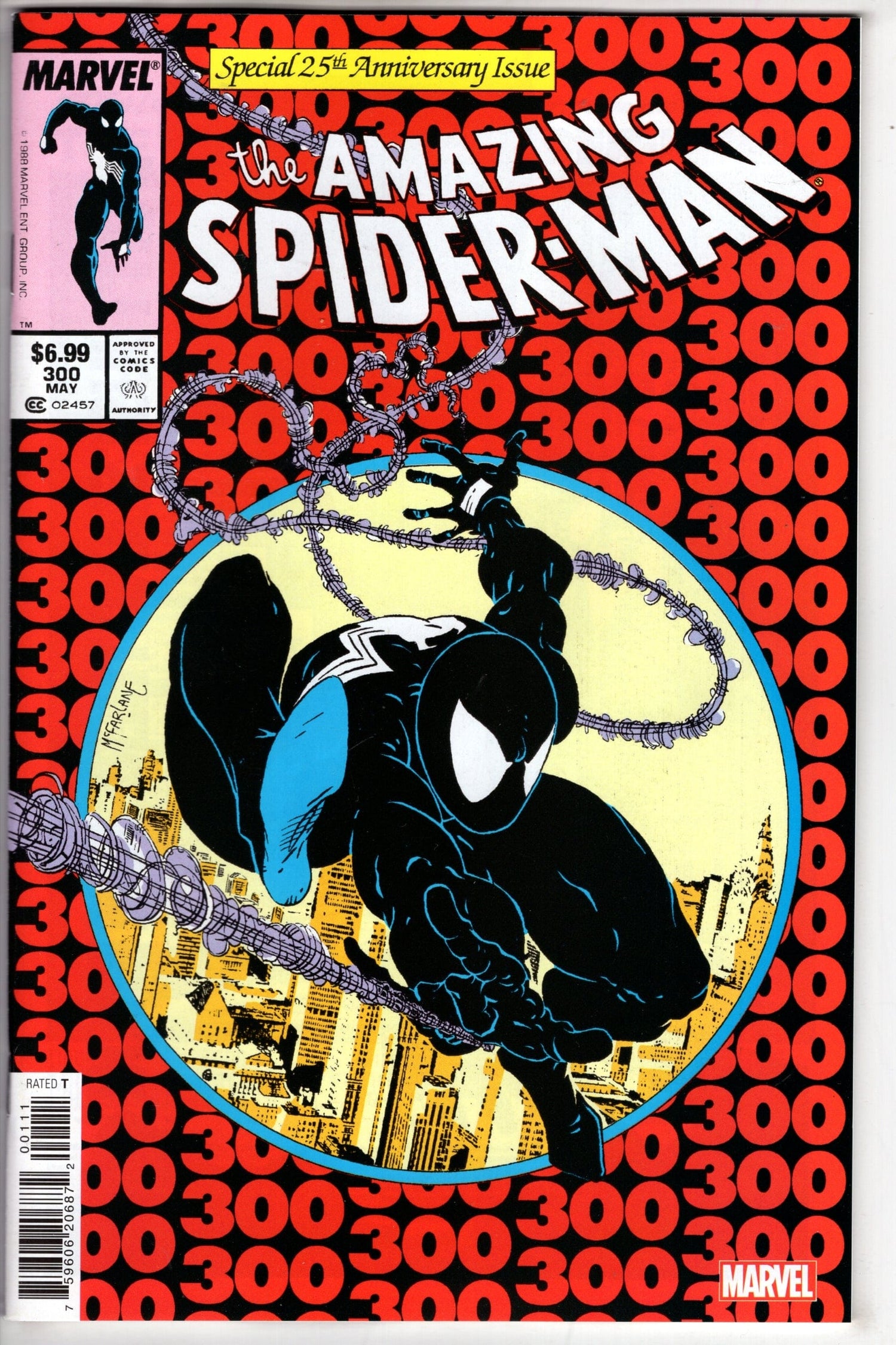MARVEL PRH COMIC BOOK AMAZING SPIDER-MAN #300 FACSIMILE EDITION
