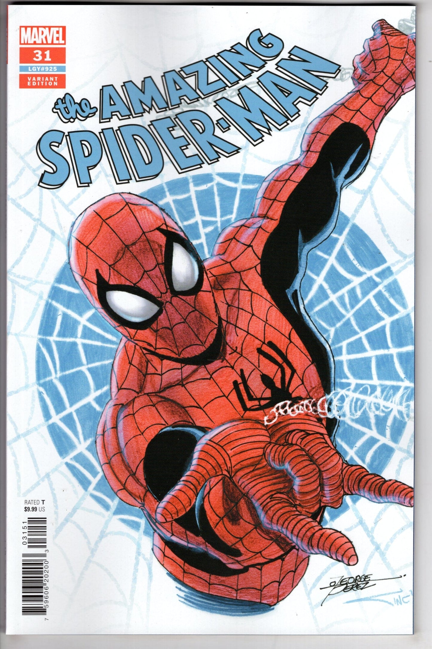 MARVEL PRH COMIC BOOK AMAZING SPIDER-MAN #31 GEORGE PEREZ VAR