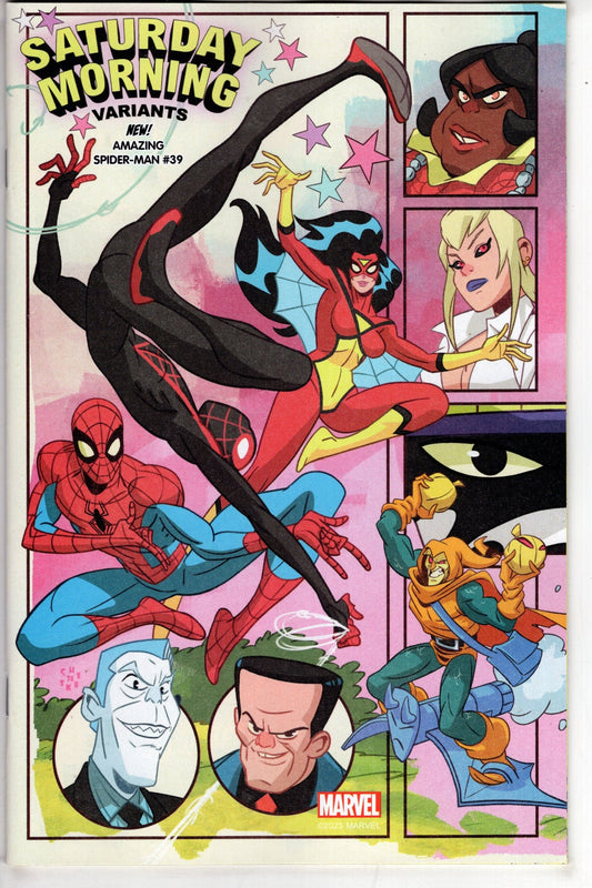 MARVEL PRH COMIC BOOK AMAZING SPIDER-MAN #39 GALLOWAY SATURDAY MORNING CONNECT