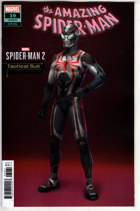 MARVEL PRH COMIC BOOK AMAZING SPIDER-MAN #39 TACTICAL SUIT SPIDER-MAN 2 VAR