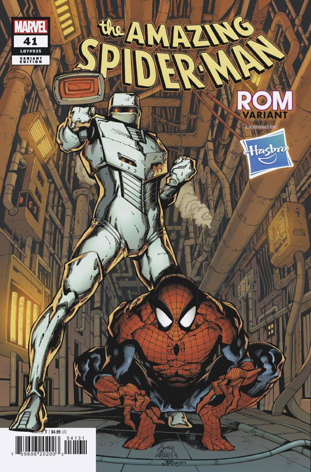 MARVEL PRH COMIC BOOK AMAZING SPIDER-MAN #41 TBD ARTIST ROM VAR (VF/NM)