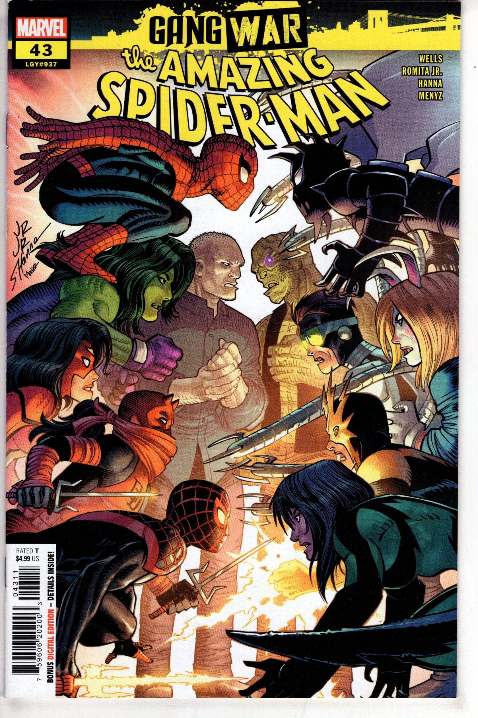 MARVEL PRH COMIC BOOK AMAZING SPIDER-MAN #43