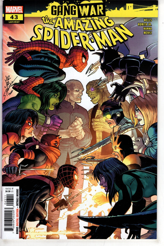 MARVEL PRH COMIC BOOK AMAZING SPIDER-MAN #43