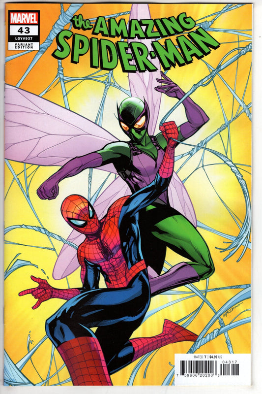 MARVEL PRH COMIC BOOK AMAZING SPIDER-MAN #43 EMA LUPACCHINO VARIANT