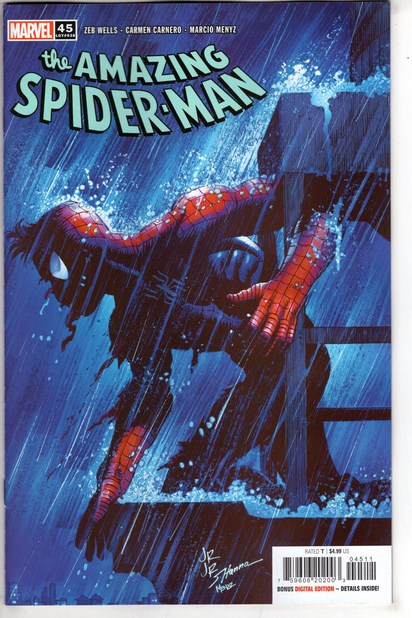 MARVEL PRH COMIC BOOK AMAZING SPIDER-MAN #45