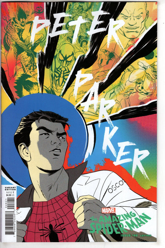MARVEL PRH COMIC BOOK AMAZING SPIDER-MAN #46 MARCOS MARTIN  PETER PARKERVERSE VAR
