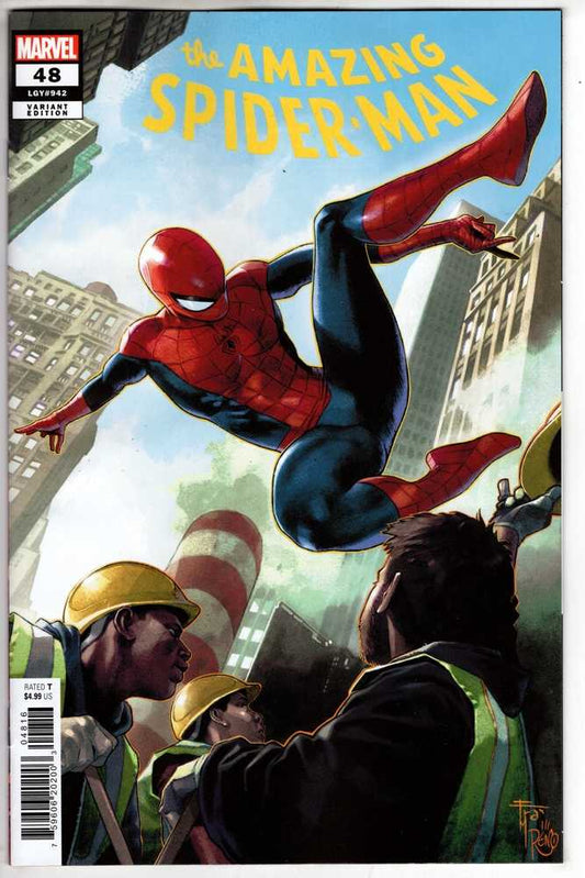 MARVEL PRH COMIC BOOK Amazing Spider-Man #48 Francesco Mobili Variant