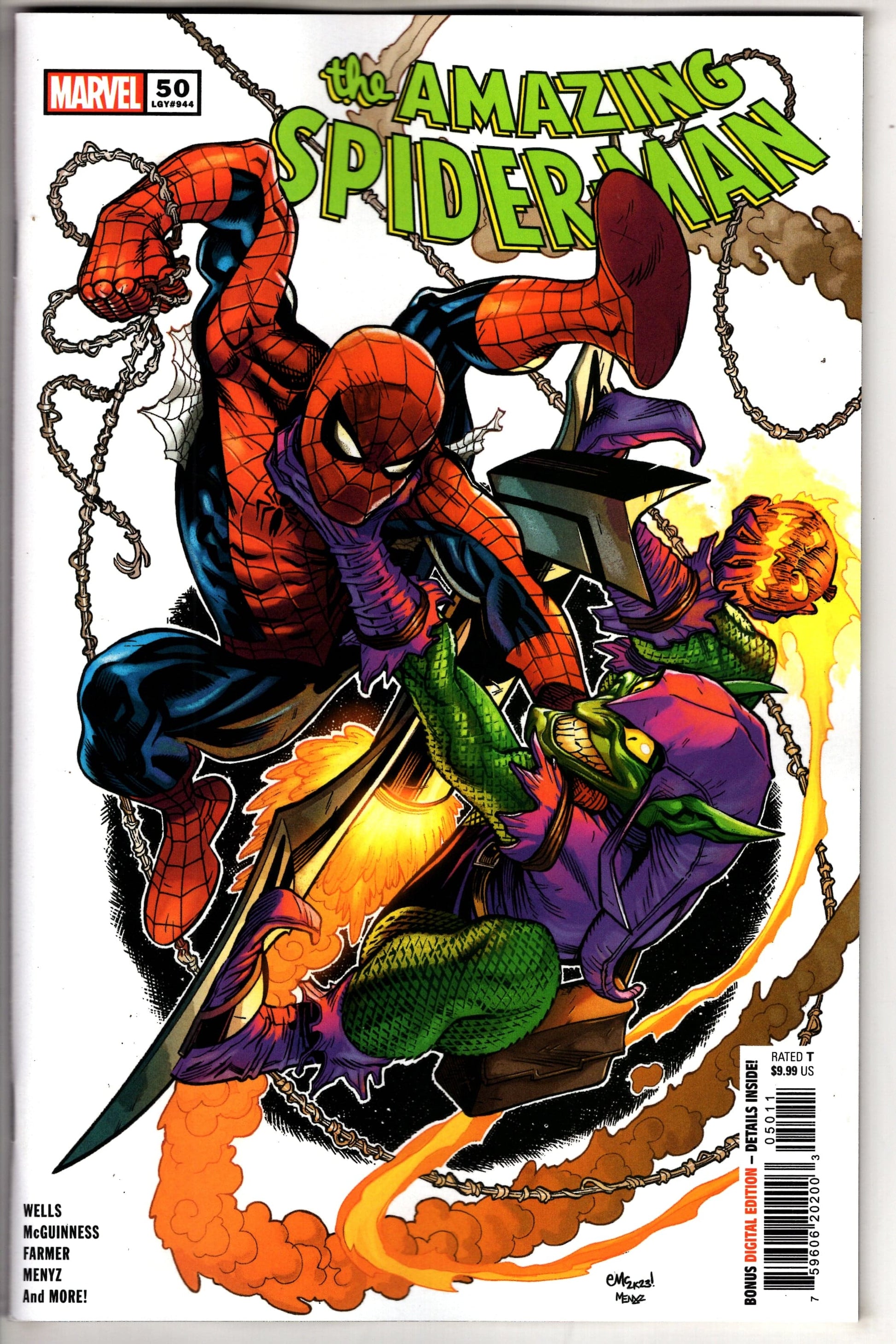 MARVEL PRH COMIC BOOK AMAZING SPIDER-MAN #50