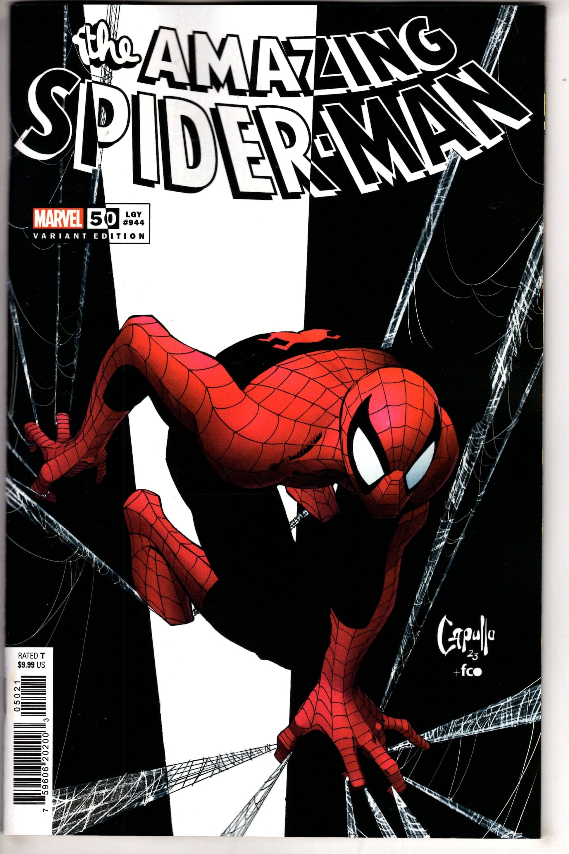 MARVEL PRH COMIC BOOK AMAZING SPIDER-MAN #50 GREG CAPULLO VAR