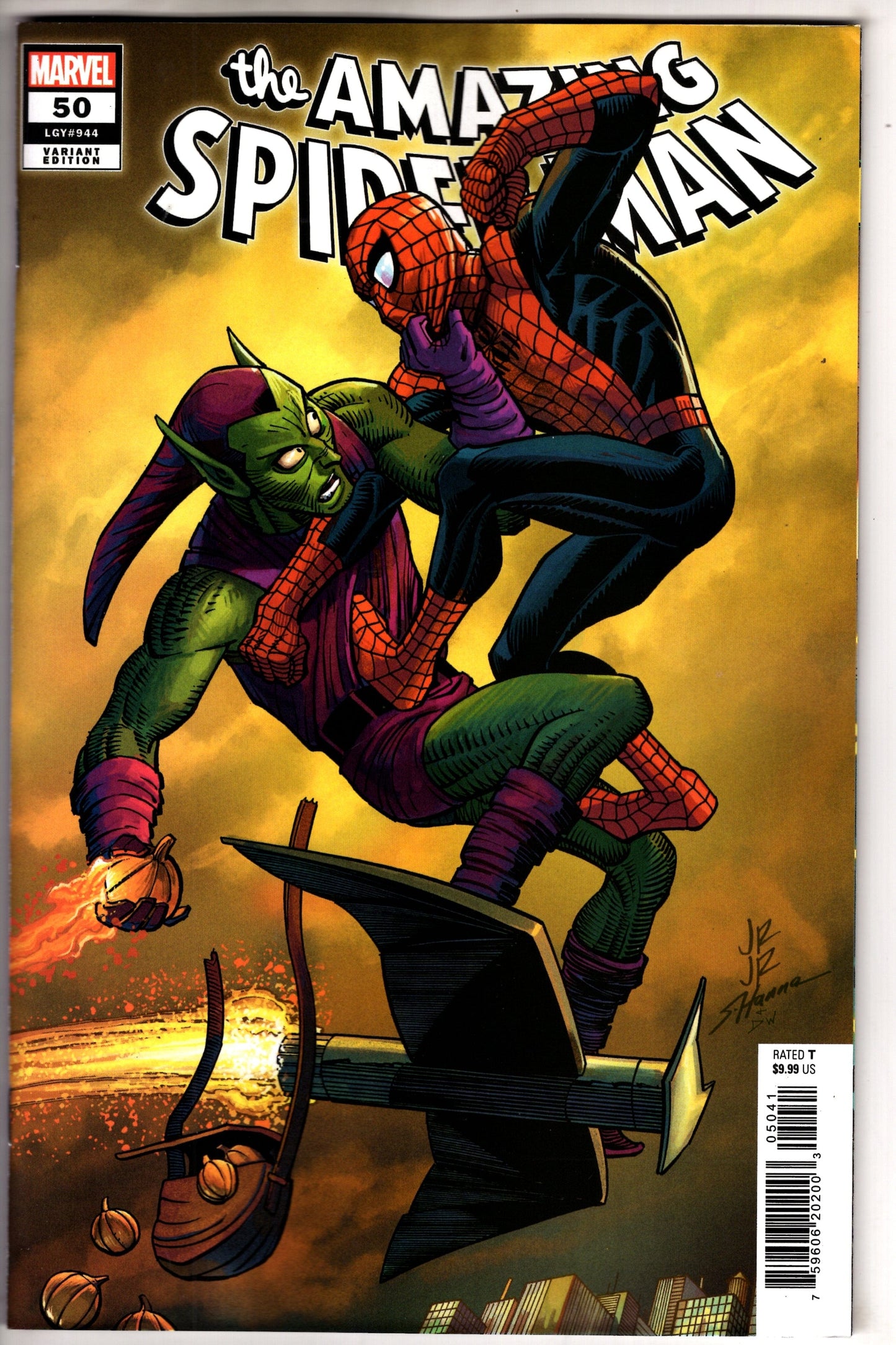 MARVEL PRH COMIC BOOK AMAZING SPIDER-MAN #50 JOHN ROMITA JR VAR