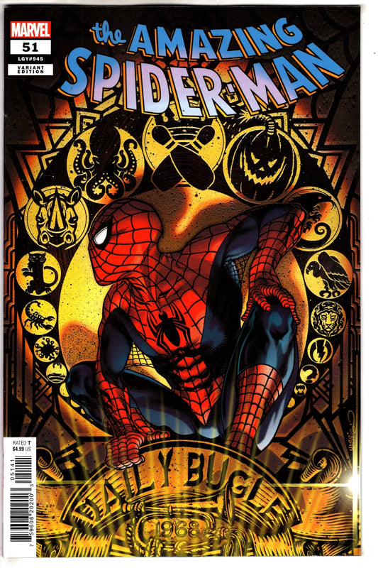 MARVEL PRH COMIC BOOK AMAZING SPIDER-MAN #51 TONY HARRIS VAR