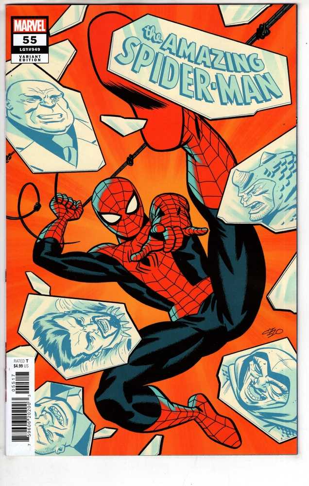 MARVEL PRH COMIC BOOK Amazing Spider-Man #55 Michael Cho Variant