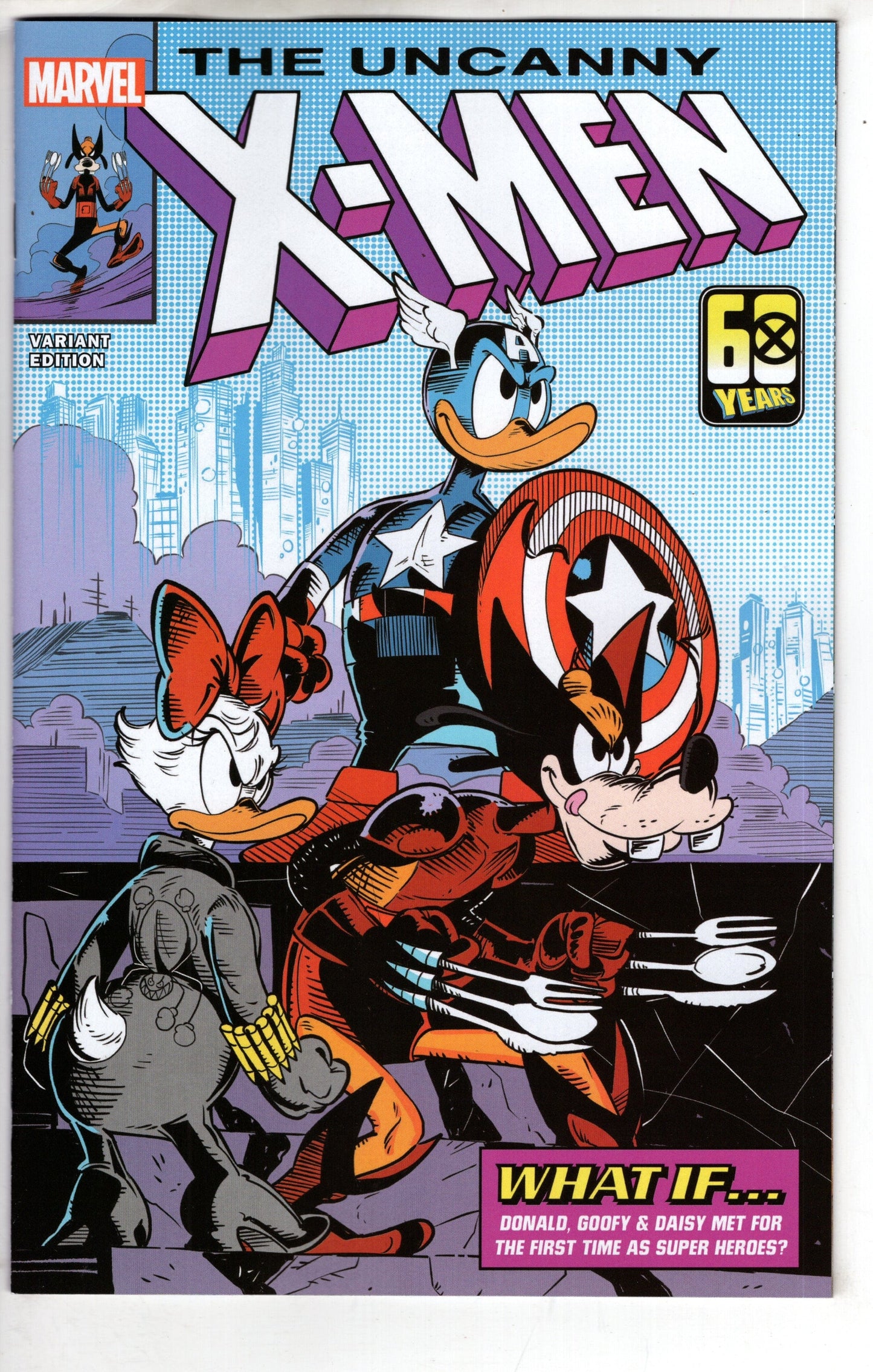 MARVEL PRH COMIC BOOK AMAZING SPIDER-MAN #59 PERISSONOTTO DISNEY WHAT IF VAR