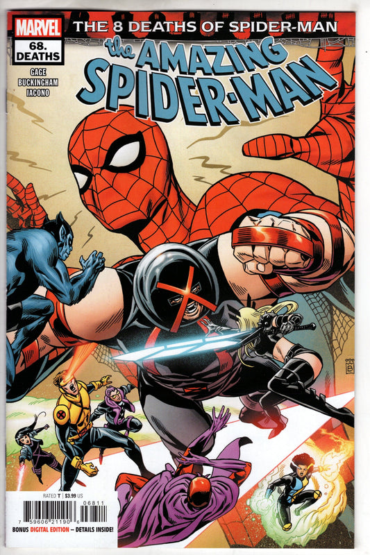 MARVEL PRH COMIC BOOK AMAZING SPIDER-MAN #68.DEATHS