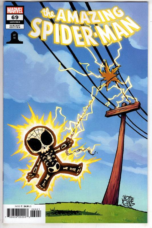 MARVEL PRH COMIC BOOK AMAZING SPIDER-MAN #69 YOUNG 8 DEATHS OF SPIDER-MAN VAR