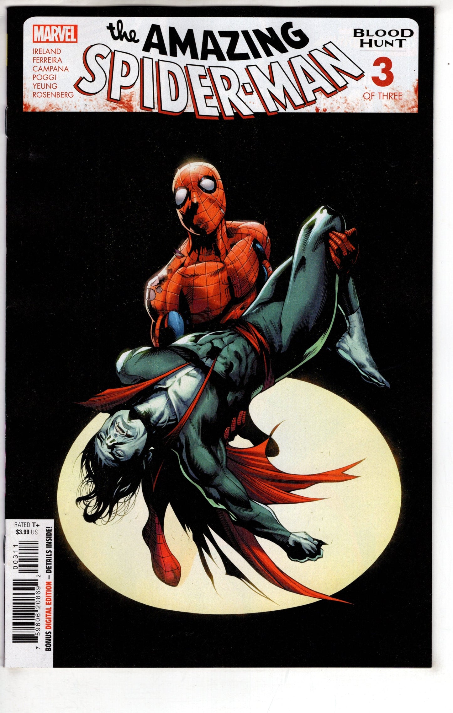 MARVEL PRH COMIC BOOK AMAZING SPIDER-MAN BLOOD HUNT #3