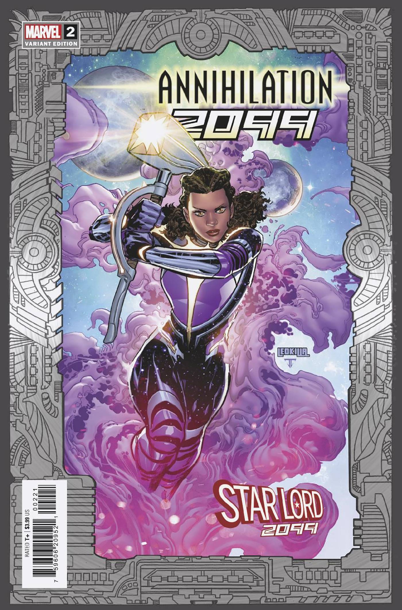 MARVEL PRH COMIC BOOK ANNIHILATION 2099 #2 KEN LASHLEY 2099 FRAME VAR
