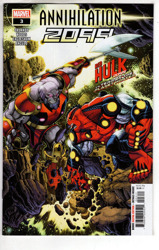 MARVEL PRH COMIC BOOK ANNIHILATION 2099 #3