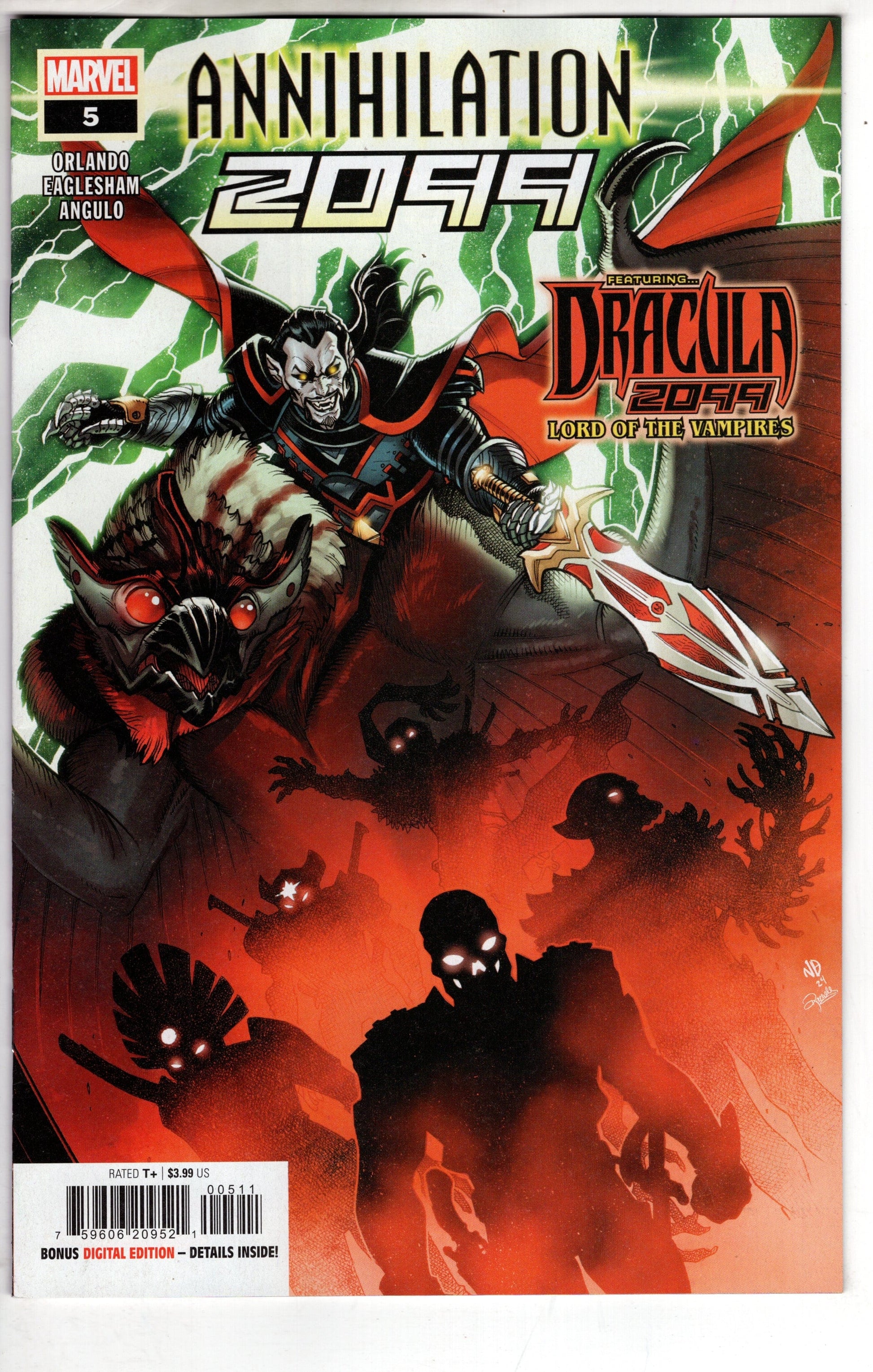 MARVEL PRH COMIC BOOK ANNIHILATION 2099 #5