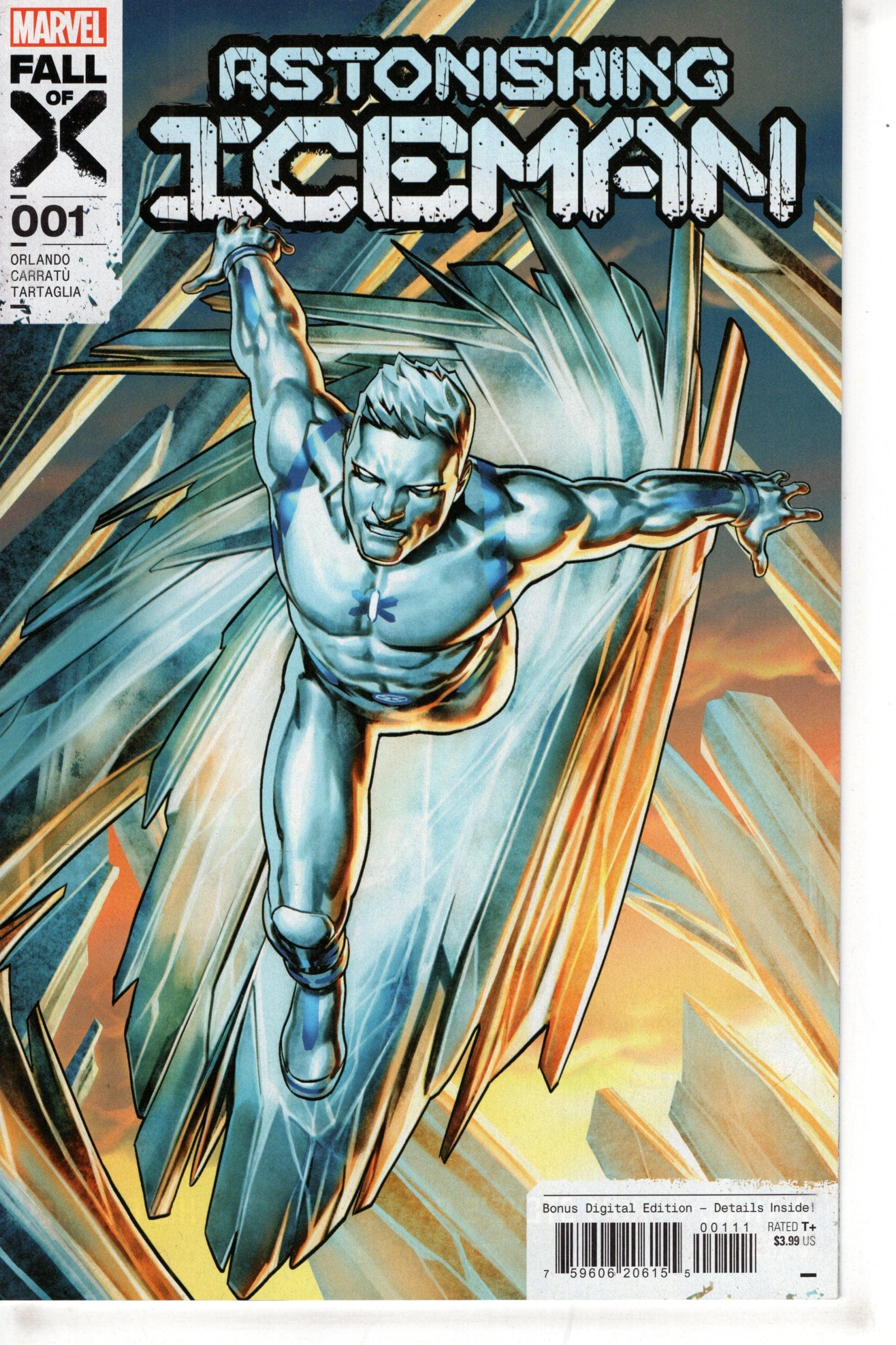 MARVEL PRH COMIC BOOK ASTONISHING ICEMAN #1