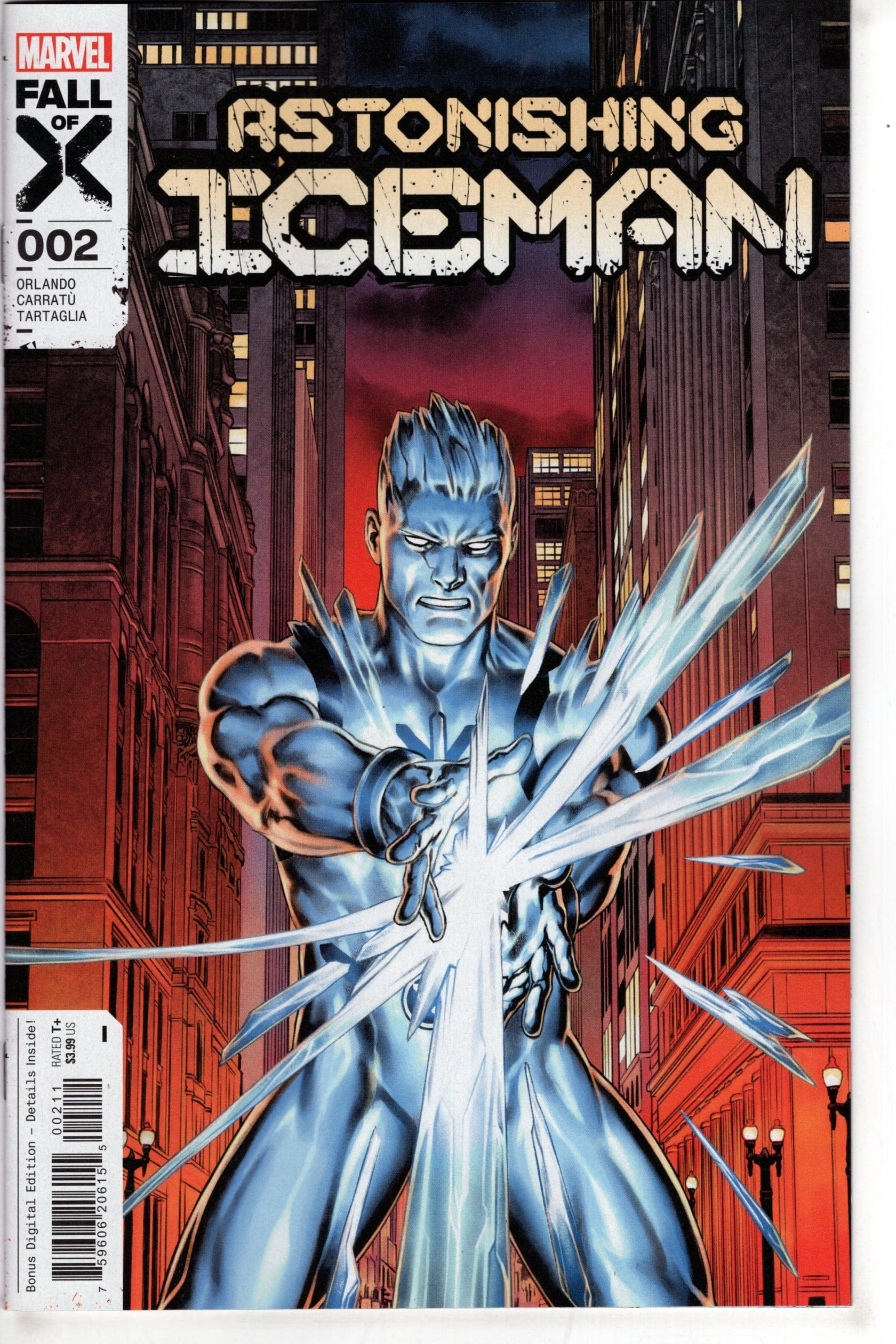 MARVEL PRH COMIC BOOK ASTONISHING ICEMAN #2