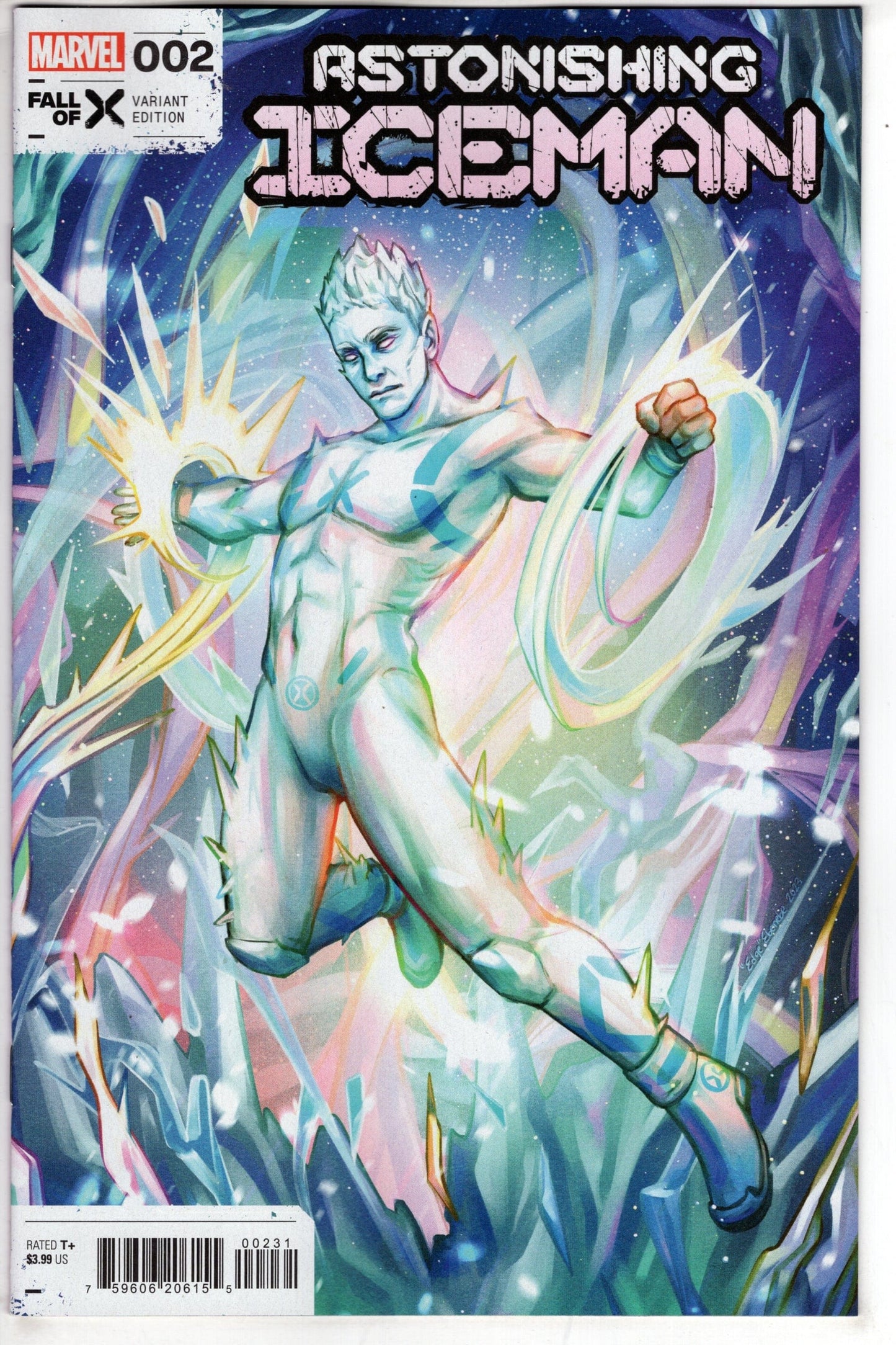 MARVEL PRH COMIC BOOK ASTONISHING ICEMAN #2 EDGE VAR