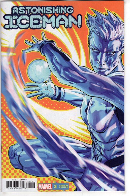 MARVEL PRH COMIC BOOK ASTONISHING ICEMAN #3 PETE WOODS VAR
