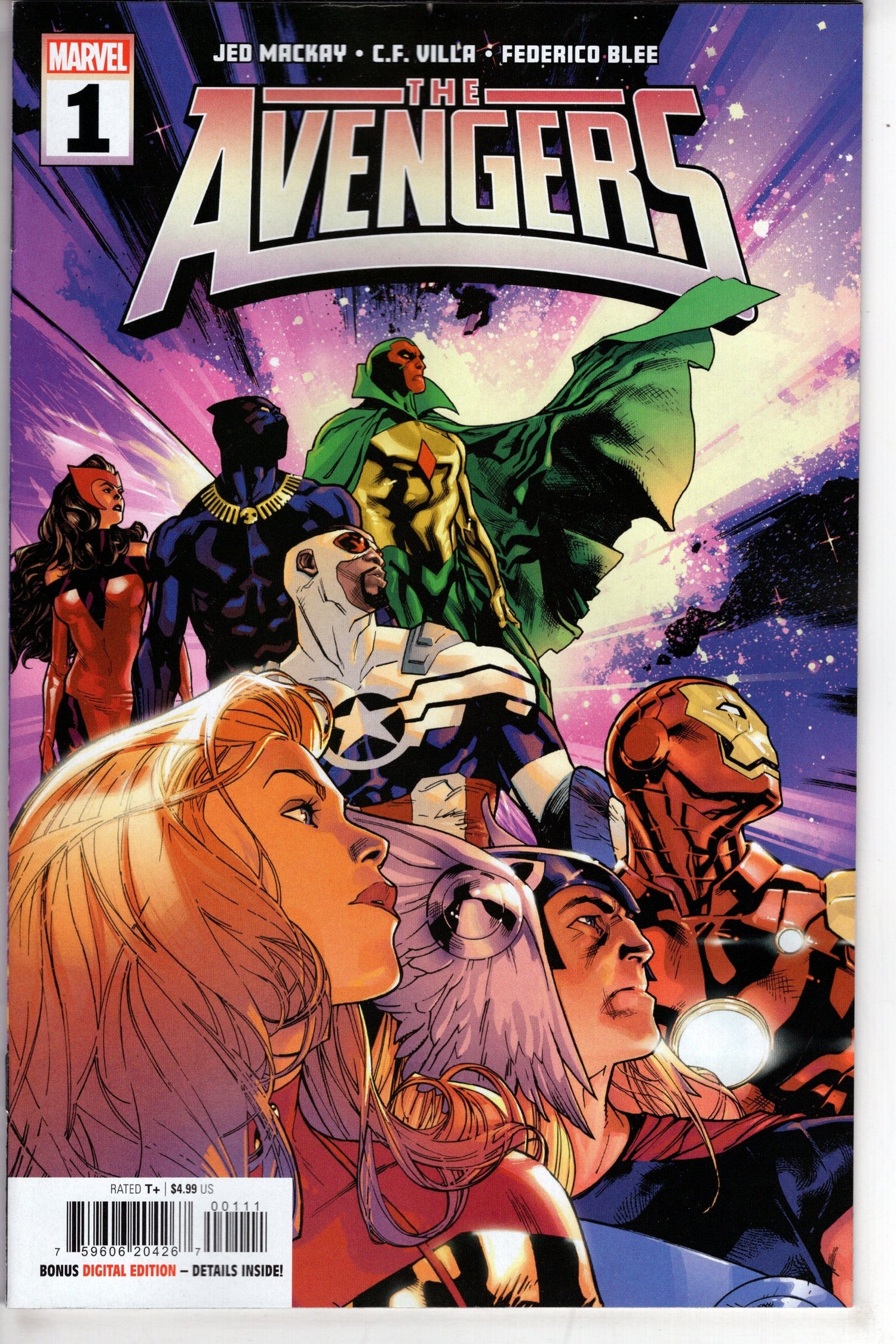 MARVEL PRH COMIC BOOK AVENGERS #1