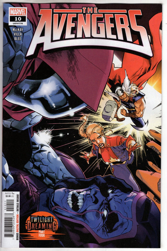 MARVEL PRH COMIC BOOK AVENGERS #10