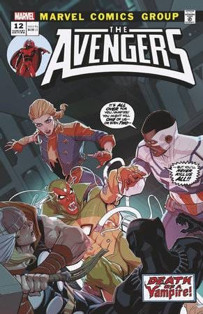 MARVEL PRH COMIC BOOK AVENGERS #12 PETE WOODS VAMPIRE VAR