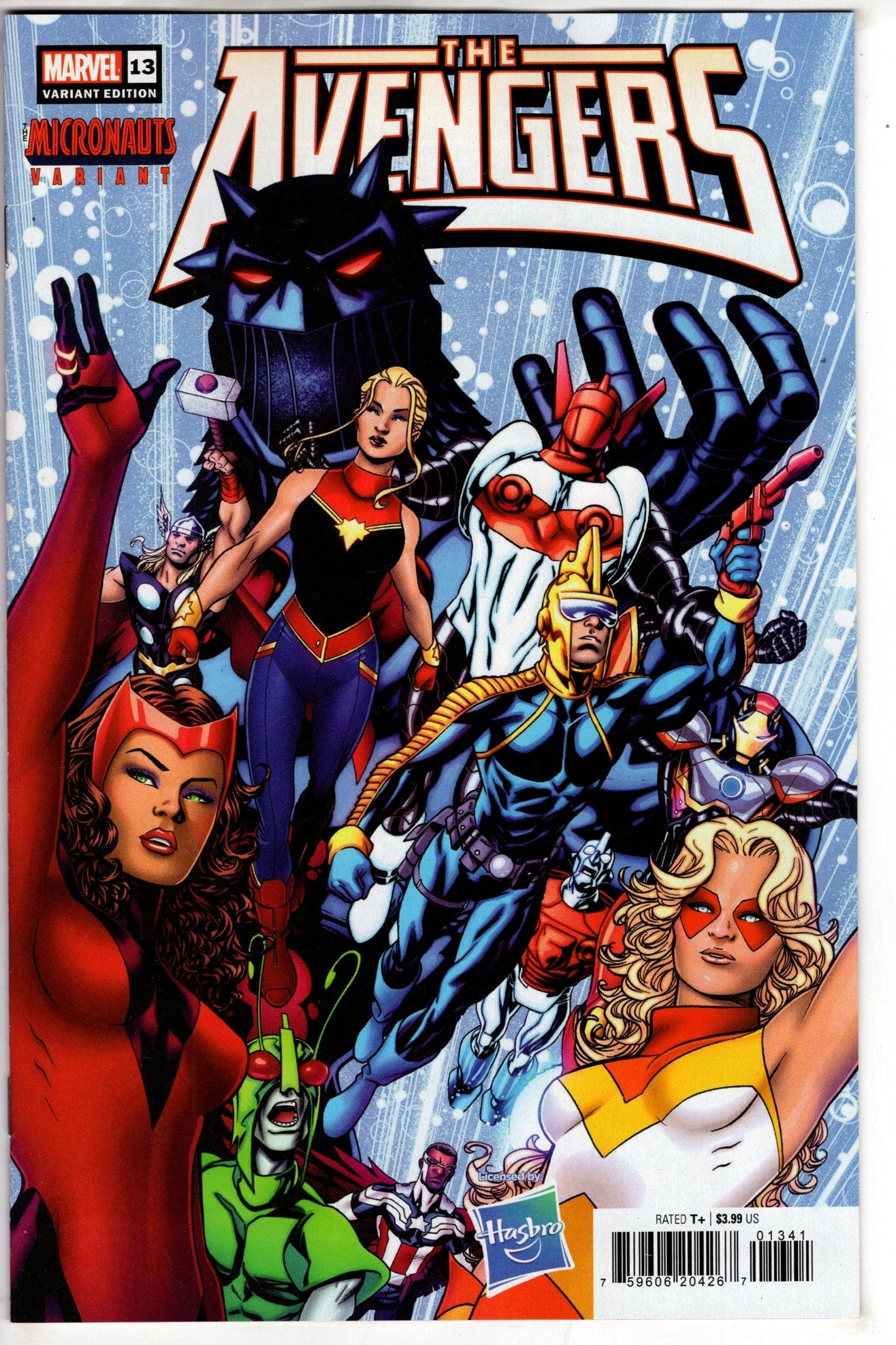 MARVEL PRH COMIC BOOK AVENGERS #13 MIKE MCKONE MICRONAUTS VAR