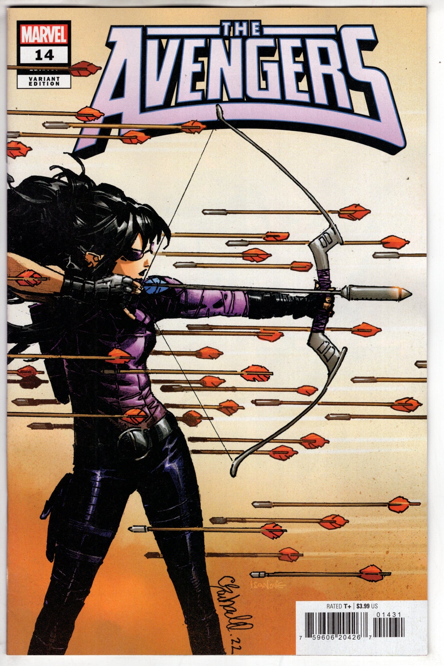 MARVEL PRH COMIC BOOK AVENGERS #14 CHRIS BACHALO VAR