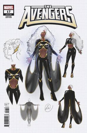 MARVEL PRH COMIC BOOK AVENGERS #17 10 COPY INCV LUCAS WERNECK DESIGN VAR