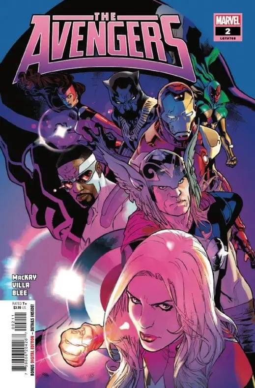 MARVEL PRH COMIC BOOK AVENGERS #2